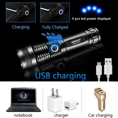 LANDGAP Survival Hard Light Flashlight