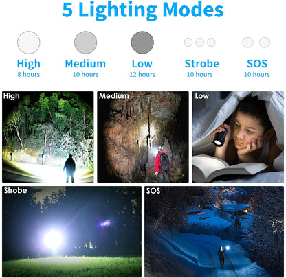 LANDGAP Survival Hard Light Flashlight