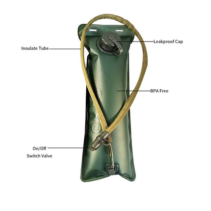 LANDGAP Water Bladder Hydration Backpack