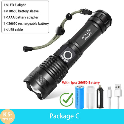 LANDGAP Survival Hard Light Flashlight